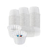 Disposable White Paper Medicine Cup with Rolled Rim