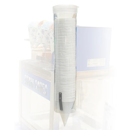 72701 - Benchmark Snow Cone Paper Cup Dispenser