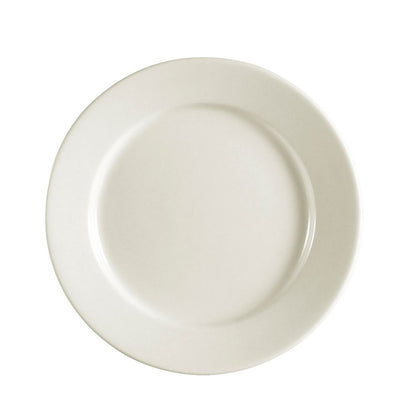 7 1/8-inch Plate R.E. #5, durable and scratch-resistant small plate for restaurants, catering, or home use; ideal for sides, desserts, or bread, stackable and easy to maintain