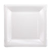 Solids Square Plates in 7-inch and 10-inch sizes. Available in silver, pearl, and gold tones, perfect for weddings, parties, or celebrations. Durable, stylish disposable dinnerware for all occasions.