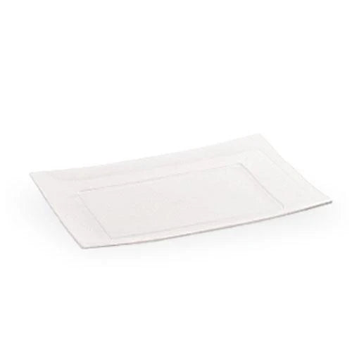 Rectangles Clear Plate in 11.75