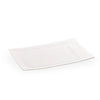 Rectangles Clear Plate in 11.75