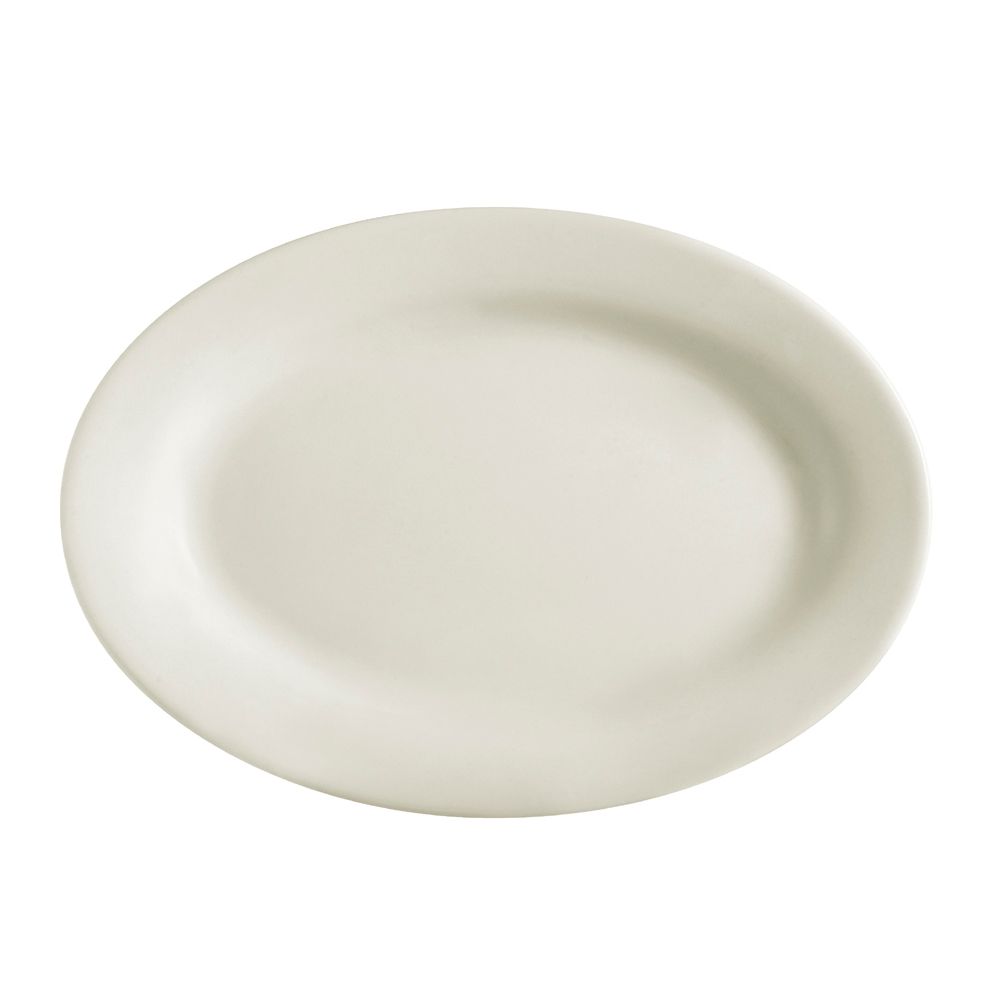 7 inch Oval Platter R.E. #4 – Durable, microwave-safe, and dishwasher-friendly stoneware serving plate. Perfect for sides, appetizers, or desserts with a clean, elegant design.