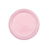 Pink plastic plates in 7