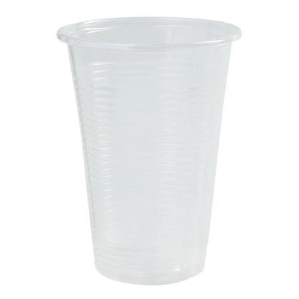 7oz Transparent Cups, durable disposable plastic cups ideal for water, juice, soda, cocktails, and desserts. Perfect for events, parties, offices, or everyday use. Crystal-clear and sturdy design.