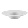 7oz 10” Wide Rim Pasta Bowl made of chip-resistant, durable porcelain. Perfect for pasta, salads, appetizers & gourmet dishes. Microwave & dishwasher-safe with a sleek white finish for home or restaurant use.
