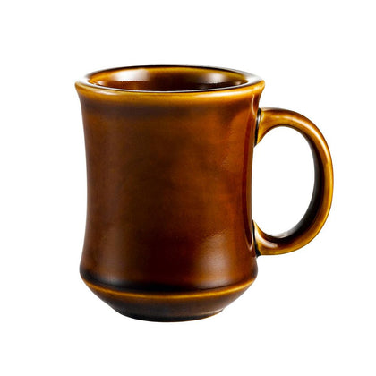 7oz Provo Mug in caramel color, stylish coffee cup, perfect for espresso, cappuccino, tea, microwave-safe, dishwasher-safe, chip-resistant, ergonomic grip, modern design for home and café use.