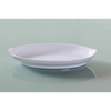 This Oval Deep Plate from the Venice collection combines elegant design with durable melamine construction. Its deep shape and capacity make it perfect for serving soups, salads, or desserts with style and convenience. The pristine white finish complements any table setting, enhancing your presentation while offering long-lasting, chip-resistant use. Ideal for both everyday meals, special occasions in restaurants and home dining.
