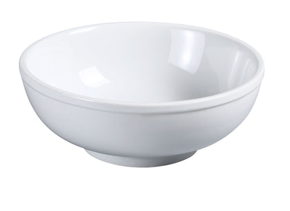 Elevate your dining experience with this EcoQuality Menudo Bowl in elegant white porcelain. With a generous 48 Oz capacity, it’s perfect for serving a variety of dishes at restaurants, cafes, or home meals. This dinnerware has 8.50 inches in diameter. Crafted for durability and eco-friendliness, this bowl is dishwasher safe, combining practicality with style for everyday use.