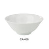 This bowl is ideal for serving ramen, noodle soups, and other hot dishes in restaurants, cafes, and catering settings. Its microwave and dishwasher-safe features support efficient kitchen workflows, while the white finish offers a clean presentation suited for high-volume environments. This elegant bowl is a reliable serving and display ware, emphasizing durability and versatile functionality for daily foodservice operations.