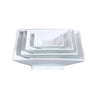 This footed bowl offers durability and versatility for serving salads, sides, or desserts in restaurants, cafeterias, and catering operations. Made from high quality porcelain and its microwave, oven, and dishwasher-safe features enhance operational efficiency and facilitate routine cleaning and reheating tasks. High quality affordable restaurant dinnerware.