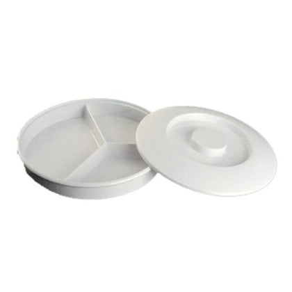 EcoQuality Deep Divided Server with Lid is a perfect solution for your food-serving establishment. It can be used for serving fresh-baked tortillas, pies or other appetizers. Made from durable and reliable melamine, this dinnerware is popular for being unbreakable and affordable allowing you to elevate your dining experience.