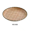 Elevate your dining experience with the Deep Round Plate in Melamine Brown from EcoQuality. Crafted from reliable melamine material with an eco-friendly bamboo look. This durable plate combines style and sustainability, perfect for both restaurants and home use. Its deep design accommodates a variety of dishes, making it versatile and practical. 