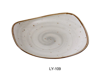 This plate is ideal in serving appetizers, and some snacks suitable for cafes, restaurants, and home use allowing you to elevate your dining experience. This elegant dinnerware is a dishwasher safe, heat resistant, non-stick and easy to clean. High quality and affordable restaurant dinnerware. High quality and affordable restaurant dinnerware.