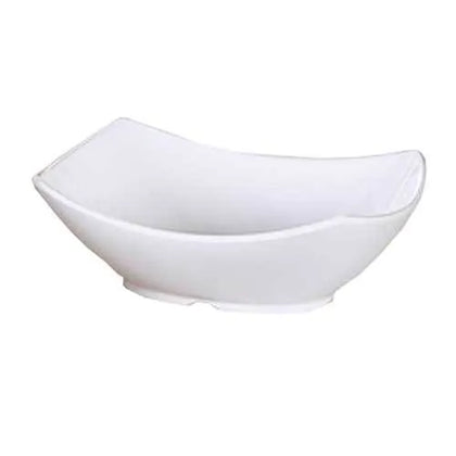 EcoQuality Rectangular Bowl is made from durable and reliable melamine material. You can use these unique rectangular bowls to serve such dishes like rice, soups, salads or side dishes. Thanks to the elegant Osaka collection style, the bowl will perfectly fit any food-serving establishment design allowing you to elevate your dining experience with these high quality affordable restaurant dinnerware.
