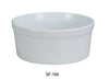 Fluted Soufflé Bowl is crafted from sturdy, high-quality porcelain in a super white color, this bowl is built to last for many years while maintaining its original appearance. It is perfect for baking and serving individual soufflés, crème brûlée, or other desserts and side dishes. This dinnerware is ideal for restaurants, cafes, and home dining. High quality and affordable dinnerware.