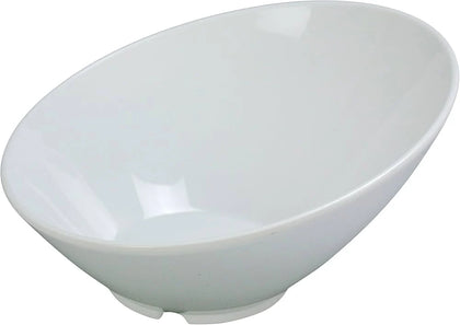 EcoQuality Sheer Bowl, this stunning bowl boasts a modern and sleek design, with a round and slanted shape that is both elegant and functional. Made from high-quality melamine, this bowl is both durable and dishwasher safe, making it perfect for everyday use or special occasions. This bowl is perfect for serving everything from salads to side dishes. Elevate your dining experience with these high quality affordable restaurant dinnerware.