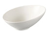 This oblong, slanted bowl offers precise functionality for serving salads, appetizers, or side dishes in restaurants, hotels, and catering setups. Crafted from high-quality porcelain, it ensures excellent thermal resistance and dishwasher durability, making it suitable for busy kitchens demanding reliable performance.