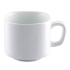 8.5oz Square Cup with a modern, sleek design, ideal for coffee, tea, juice, or desserts. Durable, lightweight, and easy to clean, perfect for restaurants, cafés, and home use.