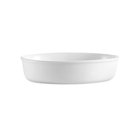 80oz 13” Deep Oval Platter – Ceramic serving dish for roasts, pasta, salads, and more. Oven, microwave, and dishwasher-safe. Durable, deep design for large portions and spill-free serving.