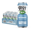 Ryl Southern Sweet Iced Tea 16oz cans pack of 12 zero sugar beverage