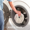O-Cedar Easywring Microfiber Spin Mop with Bucket Red Gray