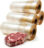 Bio Meat Film 4000 Feet - Commercial Food Grade Plastic Wrap Roll