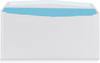 #10 White Envelope 4.125x9.5 Inches Left Gummed Flap 500 Pack Case