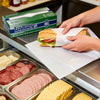 10 x 10.75 Inch Deli Dry Wax Food Wrap Paper Sheets