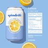Spindrift Sparkling Water Lemon 16oz Pack of 12
