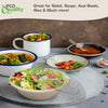 Compostable Round Sugarcane Container Bowl with Lid