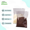 EcoQuality resealable clear sandwich size food storage bags 6.5x5.87 inches