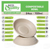Compostable Round Sugarcane Container Bowl