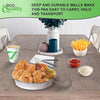 Disposable Round Aluminum Foil Takeout Pans Food Tin Containers