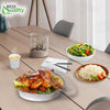 Disposable Round Aluminum Foil Takeout Pans Food Tin Containers