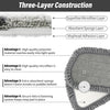 16.5 Inch Microfiber Mop Pads Refills, 3 Pack Reusable Replacement Heads