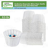 Disposable White Paper Medicine Cup with Rolled Rim