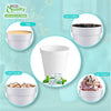 EcoQuality 10 oz white foam insulated disposable drinking cup