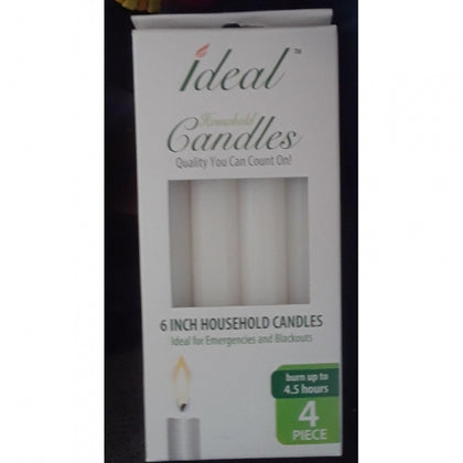 Ideal Taper Candles offer a classic, elegant glow for any occasion. Perfect for restaurants, event venues, and home décor, these smooth white taper candles provide a steady, drip-resistant burn. Whether you’re setting the table for a formal dinner or creating a relaxing ambiance, these 6-inch candles are a reliable and timeless lighting option.