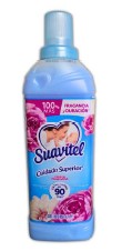 Suavitel Fabric Conditioner Fresca Primavera 850ml bottle, offering long-lasting floral freshness and softness for clothes.
