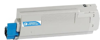 Cyan Toner Cartridge 44844511 Compatible for Oki Data Printer C831, 10,000 pages