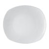 8” coupe curved rectangular plate, durable break-resistant serving dish for appetizers, sushi, desserts, small entrées, microwave-safe, dishwasher-safe, modern tableware for restaurants, catering, and home use.