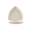 8-inch triangular plate, modern scratch-resistant dinnerware, unique geometric dish, restaurant-quality serving plate, durable and easy-to-clean tableware, stackable elegant food presentation plate