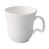 8oz Theresa Cup, durable porcelain coffee cup, elegant tea mug, chip-resistant drinkware, dishwasher-safe, microwave-safe, comfortable handle, restaurant-quality cup, classic cup design.