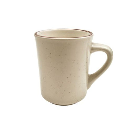 8oz Ventura Mug with a 3 1/8-inch diameter, crafted from scratch-resistant ceramic, featuring a sleek modern design, perfect for coffee, tea, espresso, or hot chocolate in restaurants or home use.