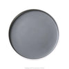 EcoQuality Round Plate, this round plate boasts a sleek and modern design, with a grey interior and white exterior that will complement any table setting. It's the ideal size for serving appetizers, desserts, or small portions of your favorite dishes. Made from durable and dishwasher safe melamine, this plate is not only stylish but also practical allowing you to elevate your dining experience with these high quality affordable restaurant dinnerware.
