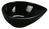 This Waterdrop Shape Bowl is a stylish and versatile addition to any dining setup. With its elegant waterdrop shape and sleek black finish, this dinnerware enhances food presentation while offering exceptional durability. Made from high-quality melamine, it is built to withstand daily use in both casual and upscale dining restaurant environments. Perfect for serving appetizers, salads, and entrees, this dish combines functionality with a modern aesthetic. 