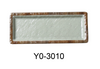 Deep Rectangular Sushi Plate, crafted from durable melamine, combines practicality with eco-friendly design in Green matte finish. Its break-resistant construction ensures long-lasting use, while being dishwasher safe makes cleanup effortless. Perfectly sized for both restaurant service and home dining, it enhances presentation and withstands daily wear, making it an ideal choice for sushi lovers seeking style and reliability.