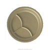 EcoQuality 3-Compartment Plate is made with extra heavy duty melamine, this plate is designed to withstand the rigors of busy kitchens and dining rooms. Dishwasher safe and easy to clean, this compartment plate is a must-have for any restaurant, cafeteria or catering service allowing you to elevate your dining experience with these high quality affordable restaurant dinnerware.
