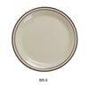 This ceramic plate offers a balance of durability and practicality for foodservice setups, supporting steady daily use in commercial kitchens. Its ceramic construction ensures heat resistance, while the 9.50 inches in diameter is optimized for standard serving portions. The plate’s dishwasher, microwave, and oven-safe features facilitate efficient workflow and quick turnaround times in busy foodservice settings. High quality and affordable restaurant dinnerware.